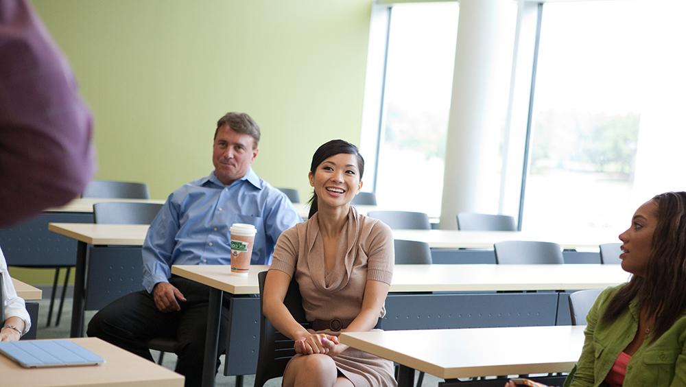 Students in the classroom